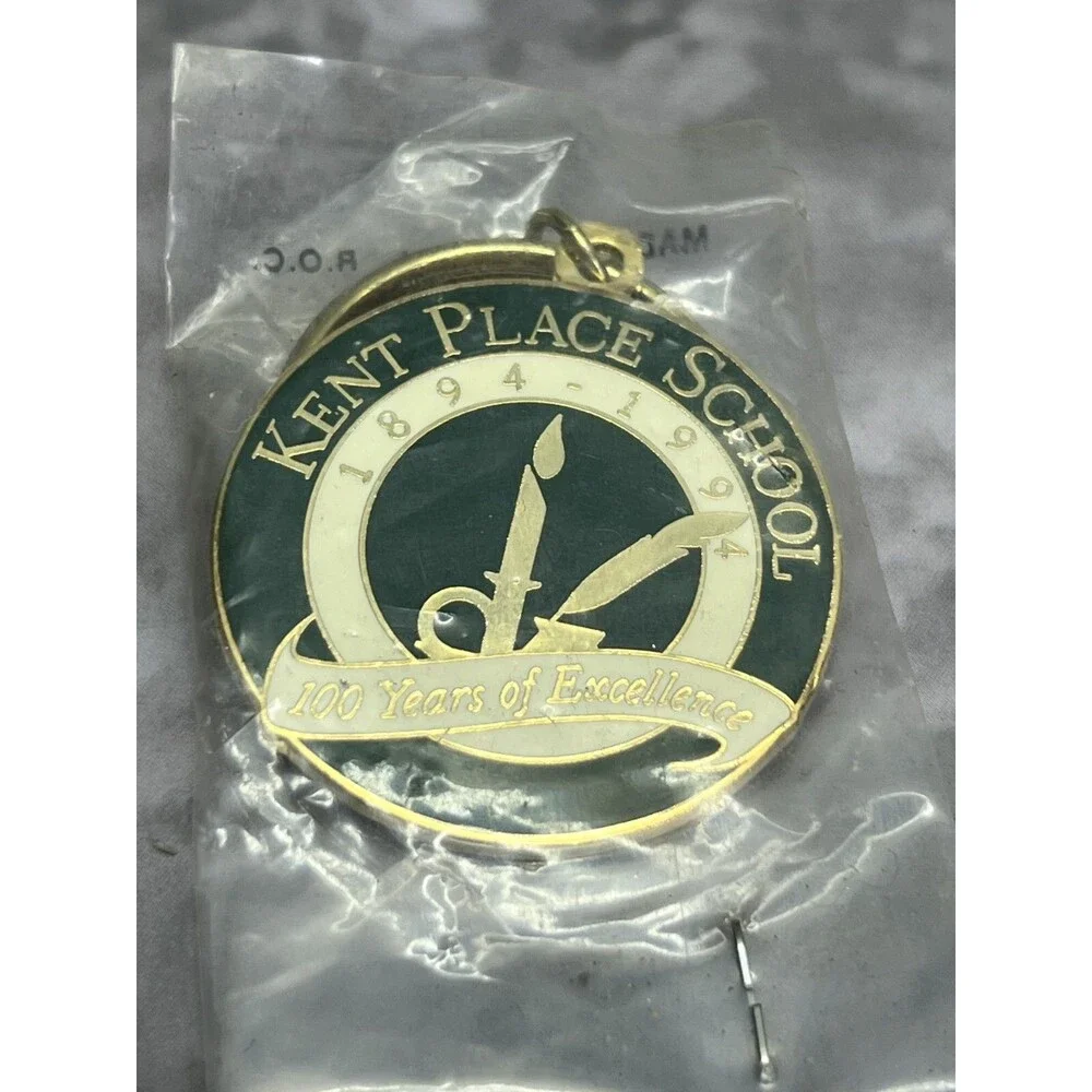 Kent Place School 1994 Vintage Keychain Keyring